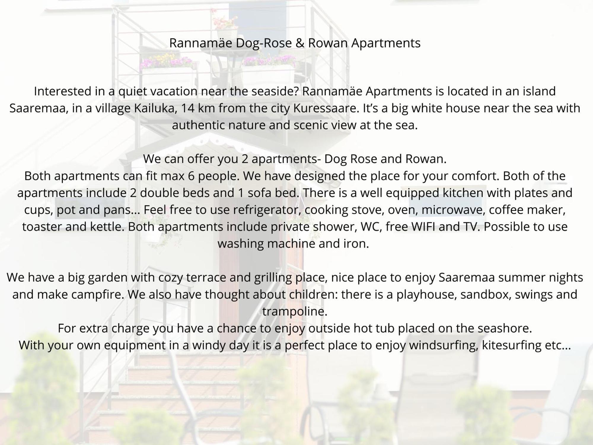 Rannamaee Apartments Suur-Rootsi Cameră foto